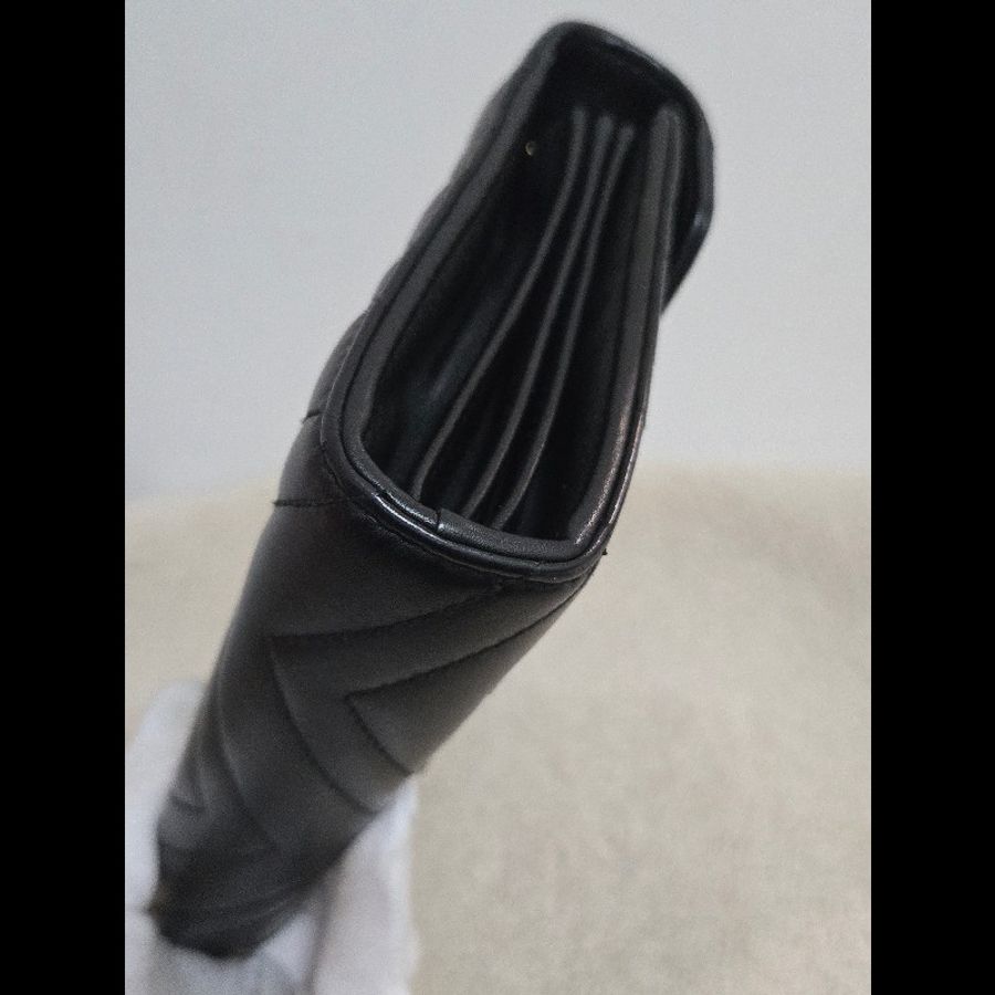 Gucci GG Marmont 金色雙G logo 馬蒙 馬夢 黑金 WOC 信封包 鏈帶包 斜背包 經典山形紋-23