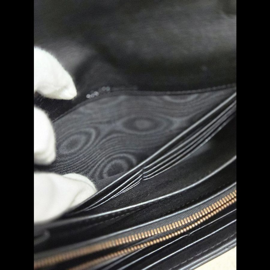 Gucci GG Marmont 金色雙G logo 馬蒙 馬夢 黑金 WOC 信封包 鏈帶包 斜背包 經典山形紋-40
