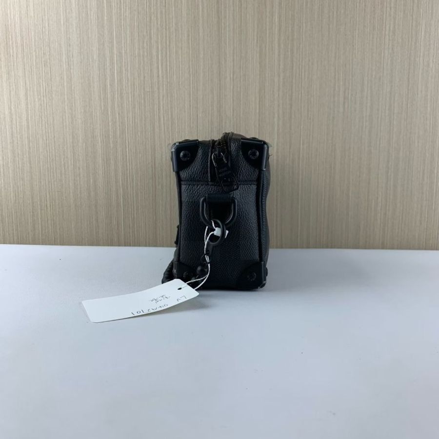 LV Soft Trunk 馬賽克黑盒子包 芯片款18.5*13 98新配件塵袋-5