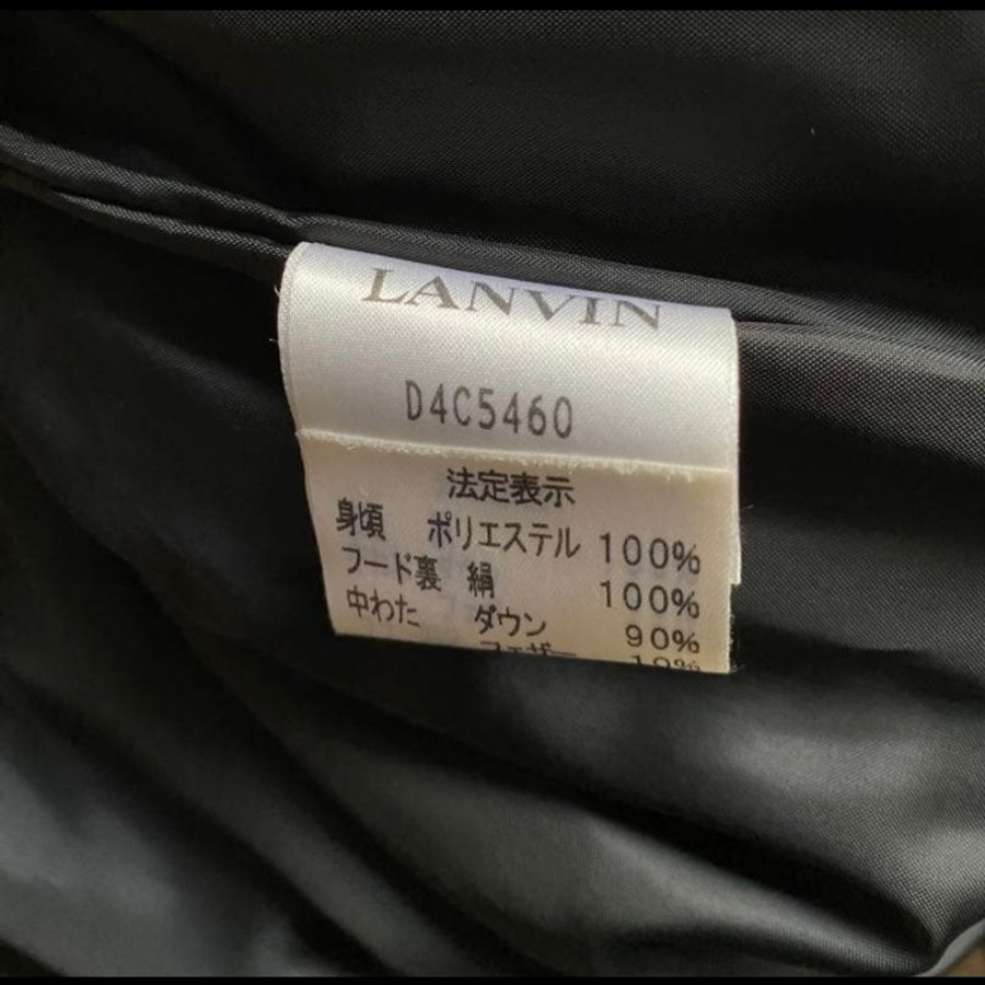 原價8萬6/LANVIN 女神長版薄風衣/內襯90%鵝絨-9