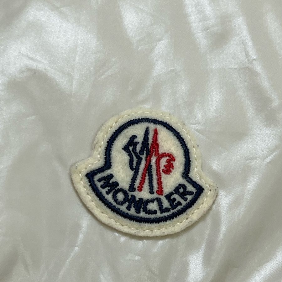 Moncler 粉色拼就杏色羽絨背心外套-2