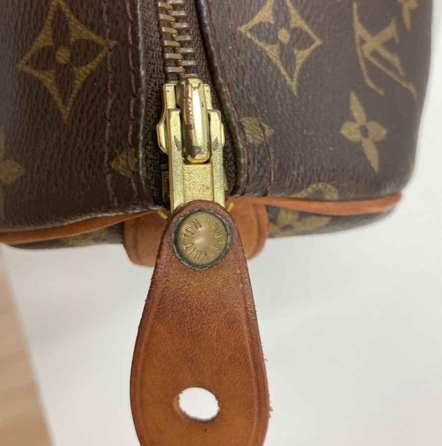 MS0543 Louis Vuitton 路易威登 旅行 機場 經典棕色手提包 Speedy 30 Handbag Canvas Monogram x GHW-31
