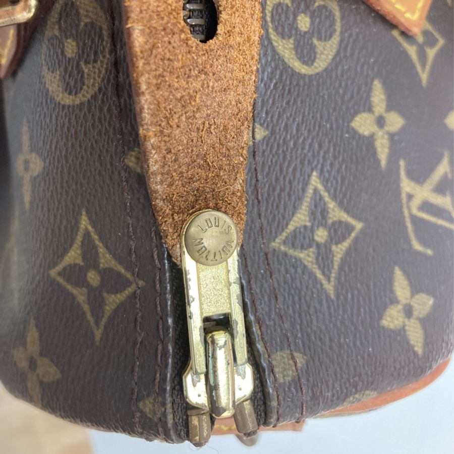 MS0543 Louis Vuitton 路易威登 旅行 機場 經典棕色手提包 Speedy 30 Handbag Canvas Monogram x GHW-32