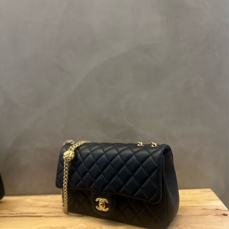 Chanel 2023 CF 山茶花金球調節鏈-0