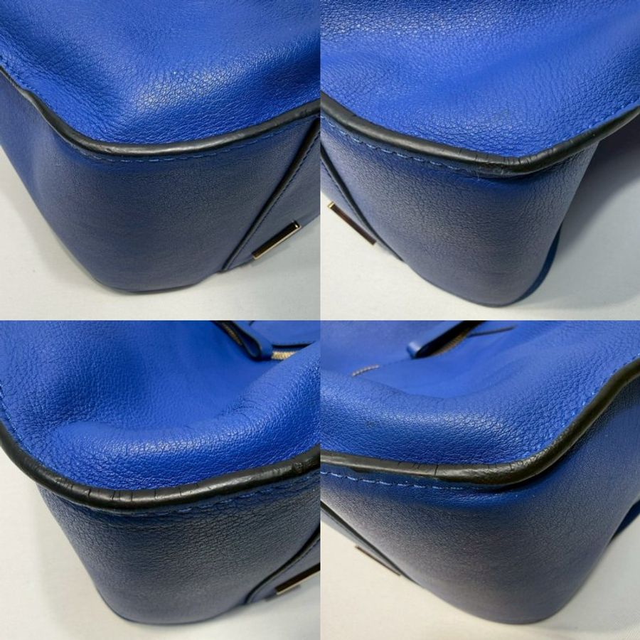 LOEWE 皇家藍中款吊床包-6