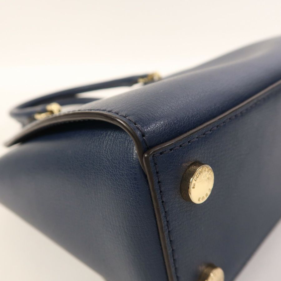 Michael Kors 牛皮皮革2 Way Shoulder金扣手挽肩背兩用袋-12