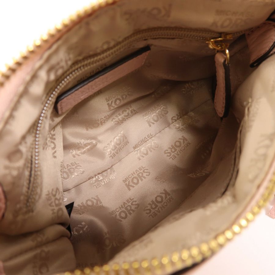 Michael Kors 牛皮皮革Shoulder Bag金扣肩背袋-5