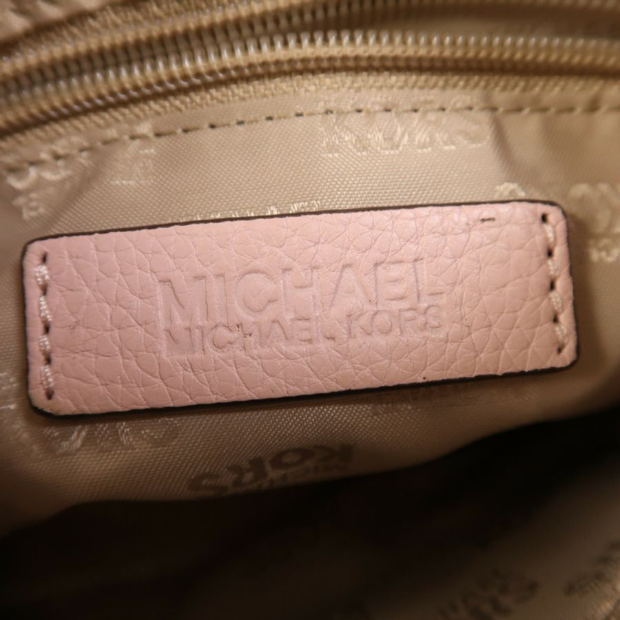 Michael Kors 牛皮皮革Shoulder Bag金扣肩背袋-6