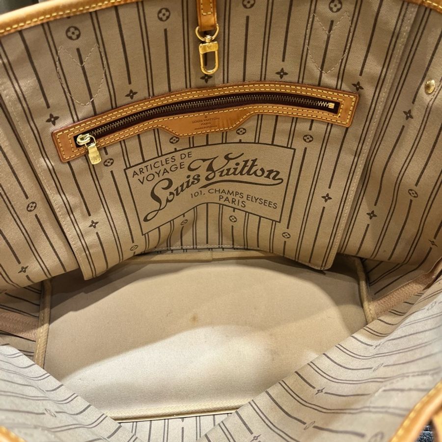 二手LV 原花購物袋肩背包 Neverfull MM M46987-8