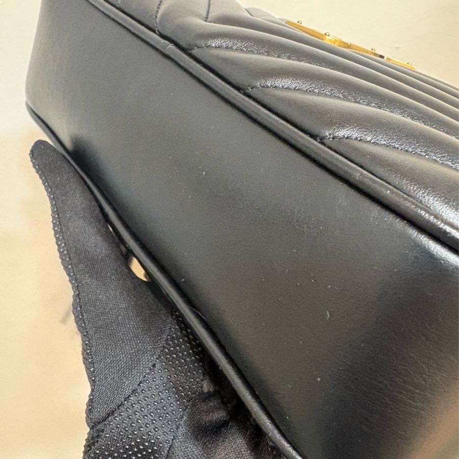 ysl 黑金流蘇相機包-6