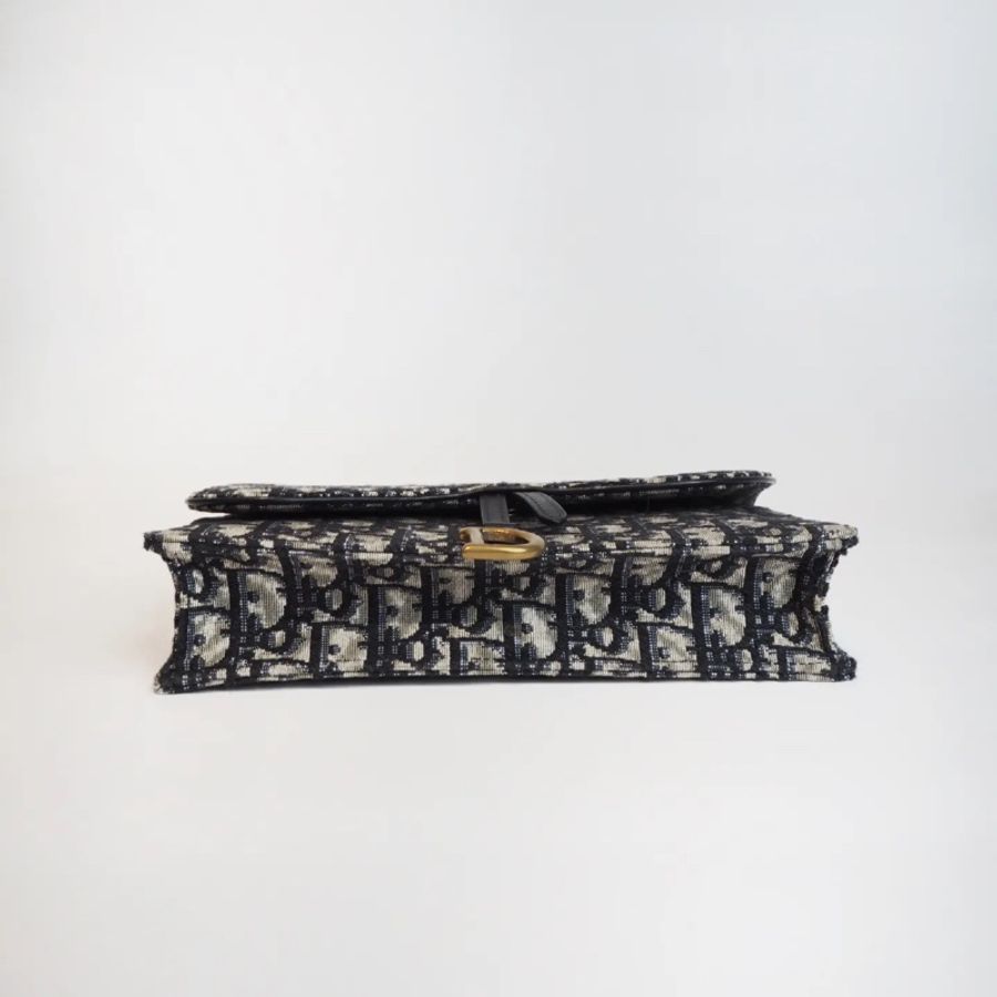 DIOR woc 老花鍊條包-13