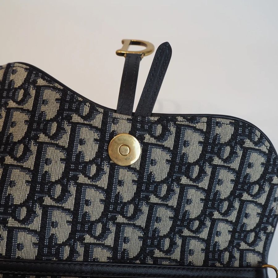 DIOR woc 老花鍊條包-24