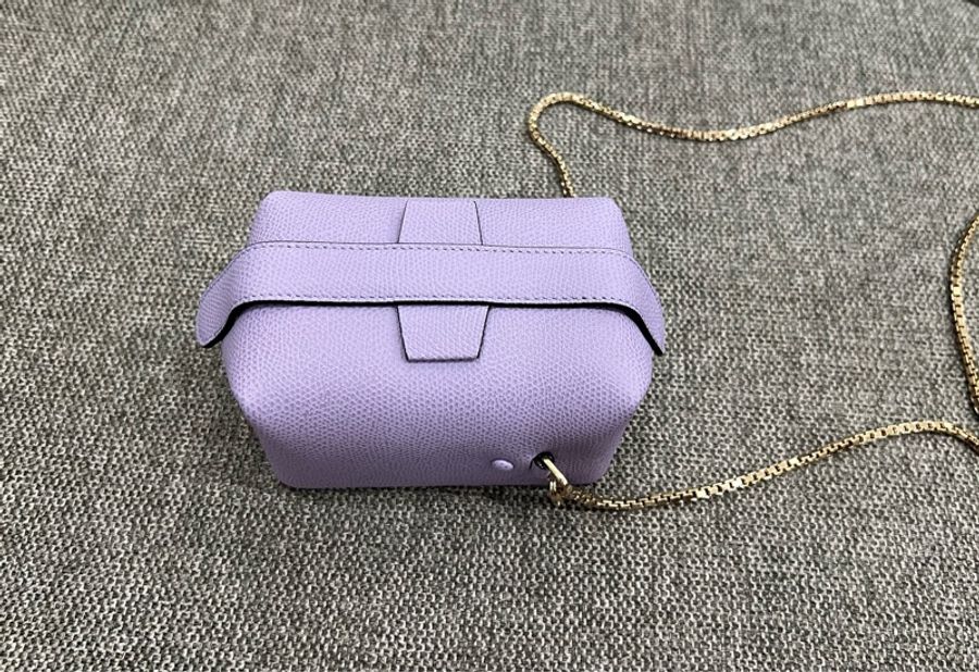 Valextra|Tric Trac Nano Bag 薰衣草紫-1