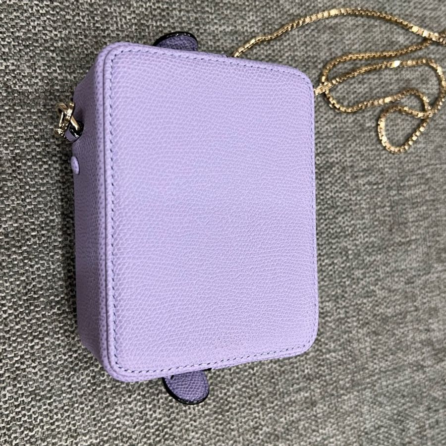 Valextra|Tric Trac Nano Bag 薰衣草紫-4