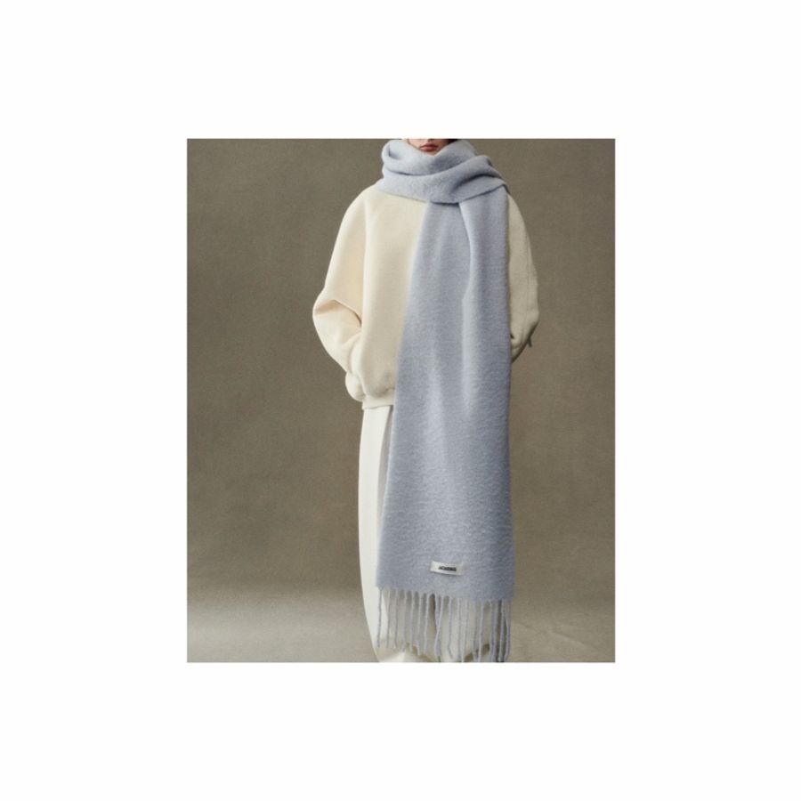 Jacquemus 女士 Carro 圍巾均碼碼251cm*40cm-4