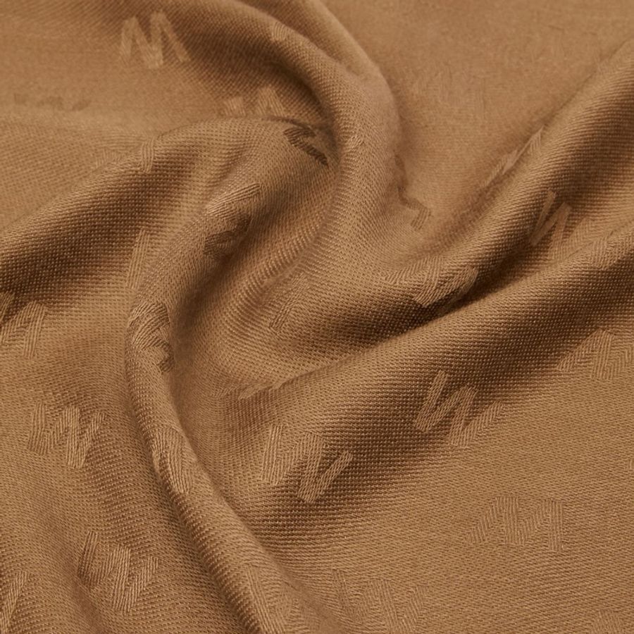 Weekend Max Mara 女士 粘膠纖維和羊毛提花披肩均碼碼138cm*134cm-3