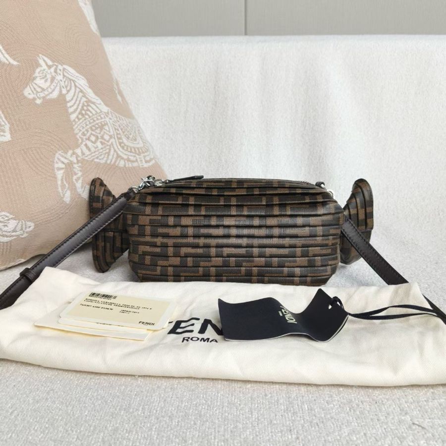Fendi 老花糖果包 20**10*10 99新配件塵袋保卡吊牌肩帶-2