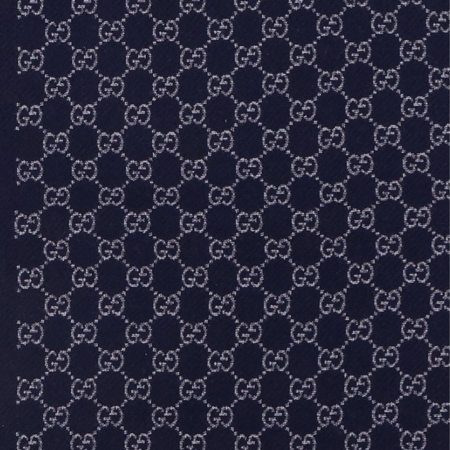 Gucci 男士 圖案圍巾均碼碼180cm*47cm-1