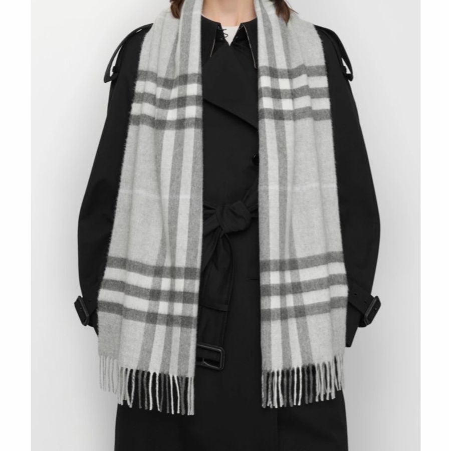 Burberry 女士 格紋圍巾均碼碼168cm*30cm-0