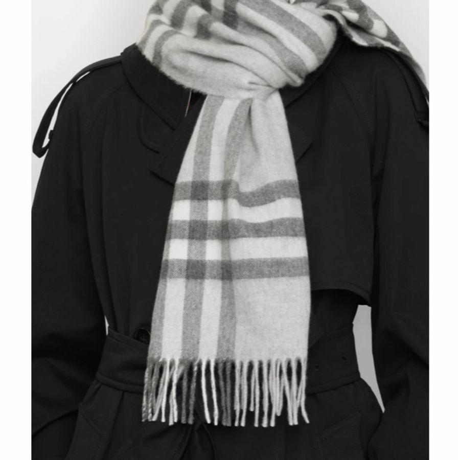 Burberry 女士 格紋圍巾均碼碼168cm*30cm-1