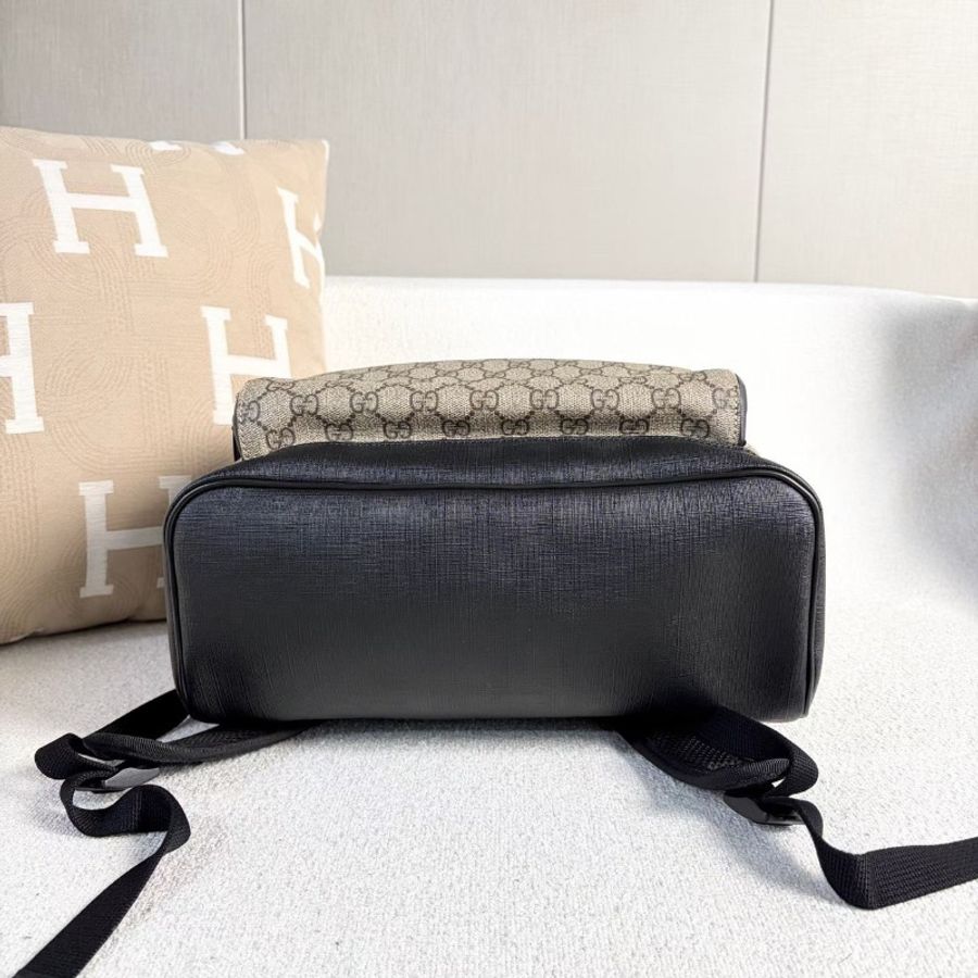 Gucci 老花後背包中號 31*38*14 98新配件塵袋-5