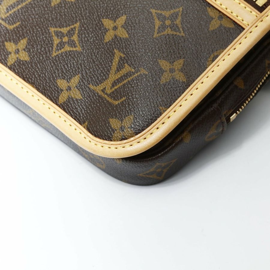路易威登 Bosfeel PM Monogram 單肩包,棕色,2006 年款-5