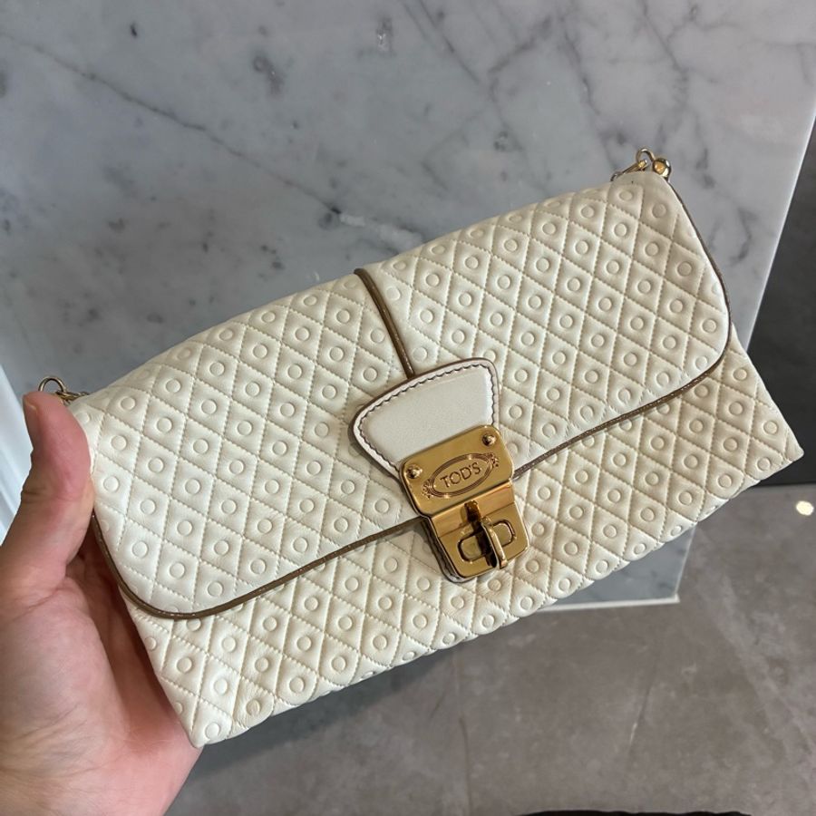 TOD’S 白色肩背包/腋下包-1