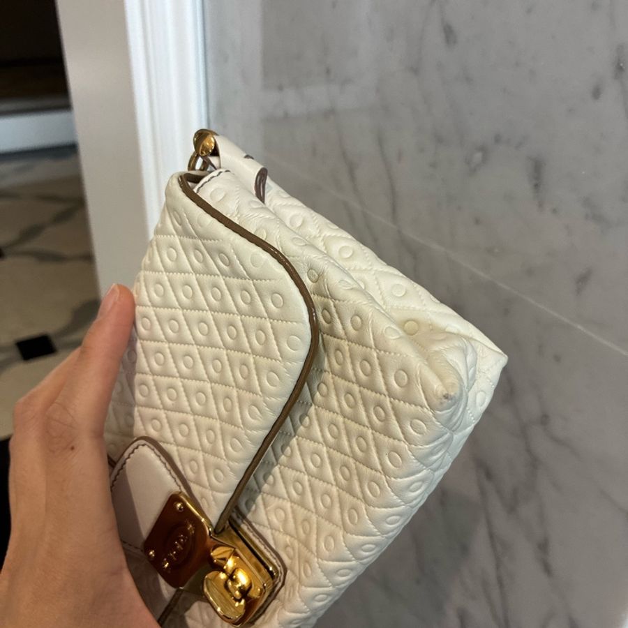 TOD’S 白色肩背包/腋下包-19