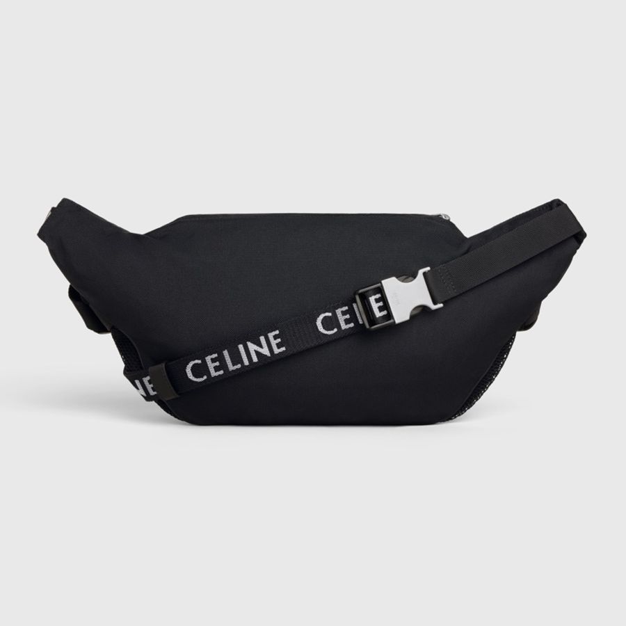 Celine 男士 大號錦綸徒步拉鍊腰包均碼碼大號、38 X 4 X 21CM-4