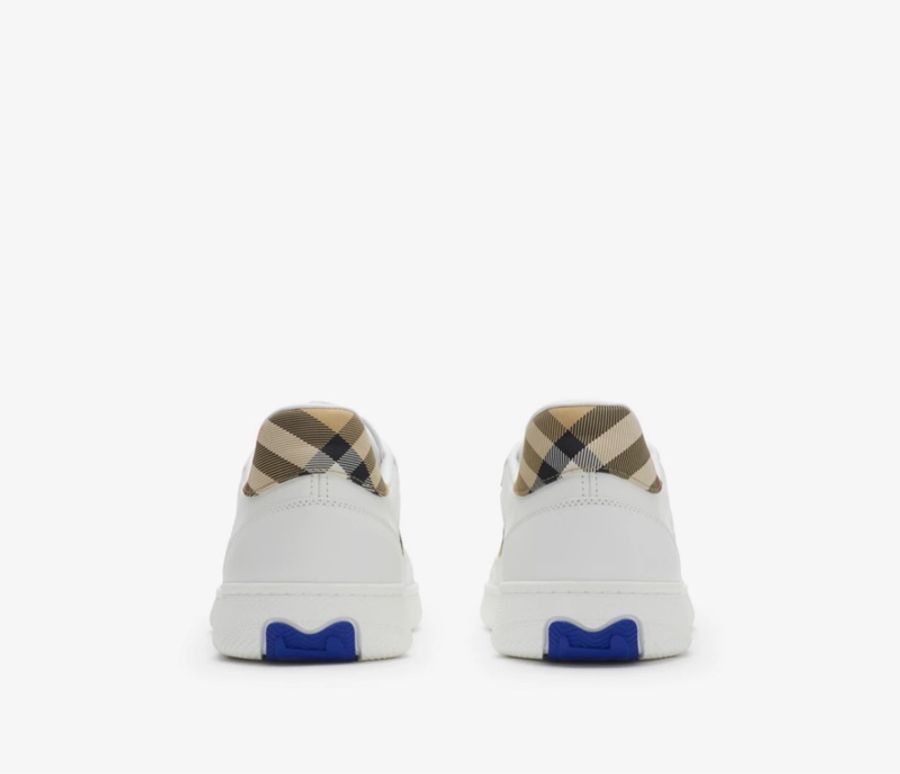 BURBERRY Terrace 小白鞋-4