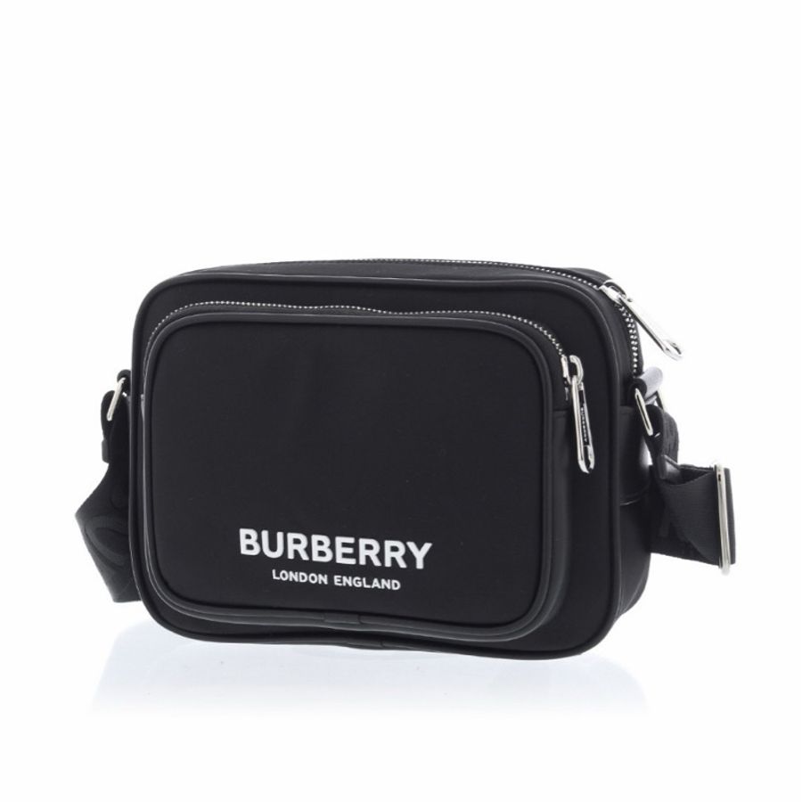 Burberry 男士 徽標印花斜挎包均碼碼常規、22.5cm*6.5cm*16cm-1
