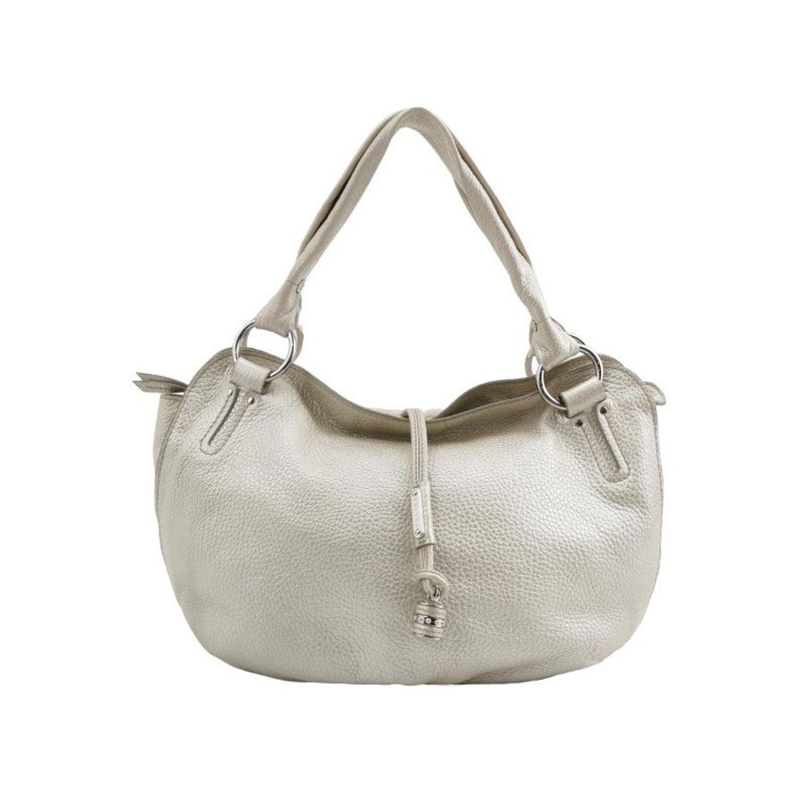 Celine Bittersweet牛皮純色字母logo搭扣單肩包-0