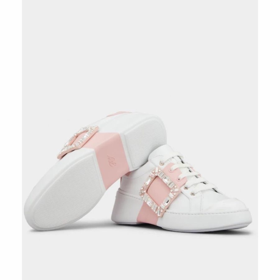 Roger Vivier 女士 Viv’ Skate Strass 鑽扣休閒運動鞋38跟高: 4.5cm-3