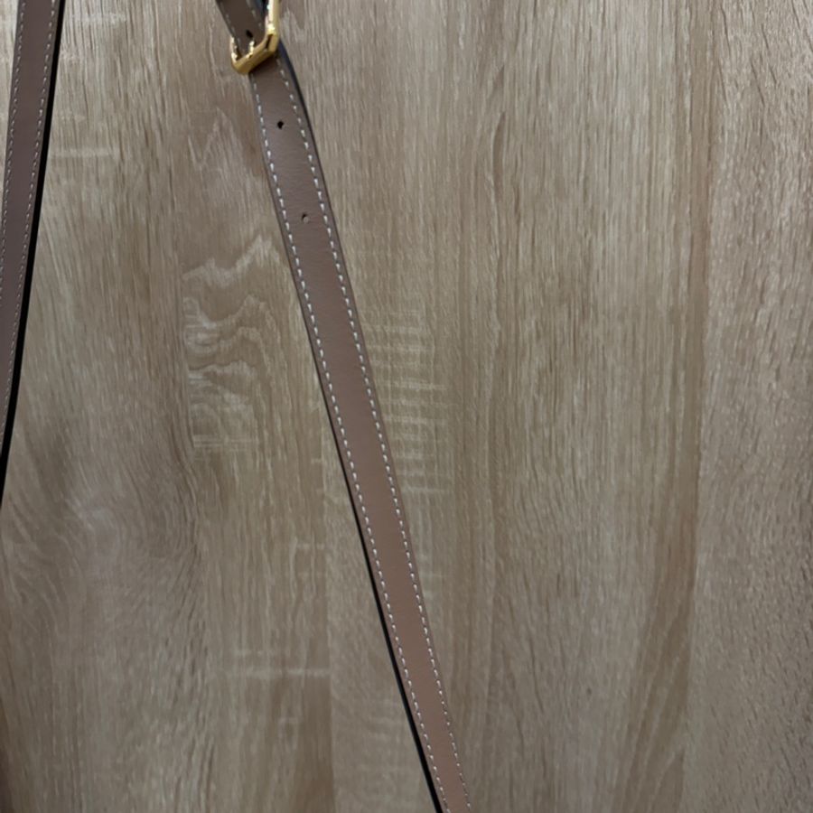 Burberry 黃白黑拼色TB釦雙層斜背包-13