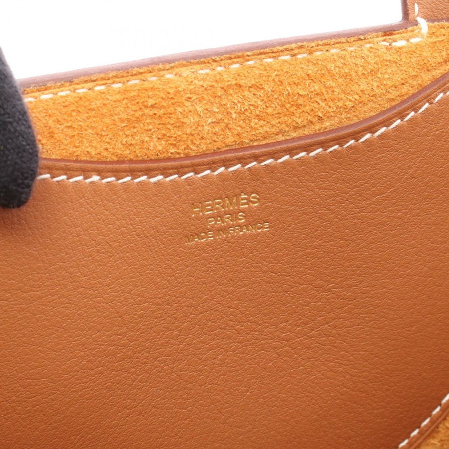 愛馬仕 (HERMES) in the loop 18 手提包 B 084274CC Taurillon Clemence 金色二手 GHW-3