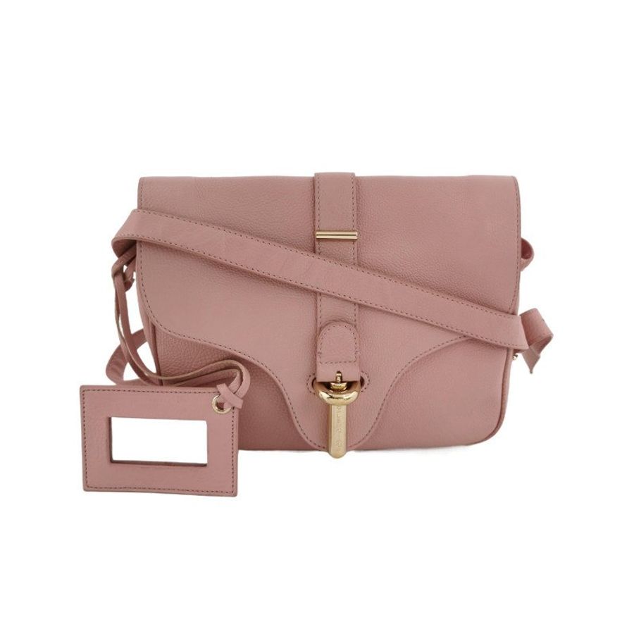 Balenciaga牛皮純色斜挎包單肩包-0