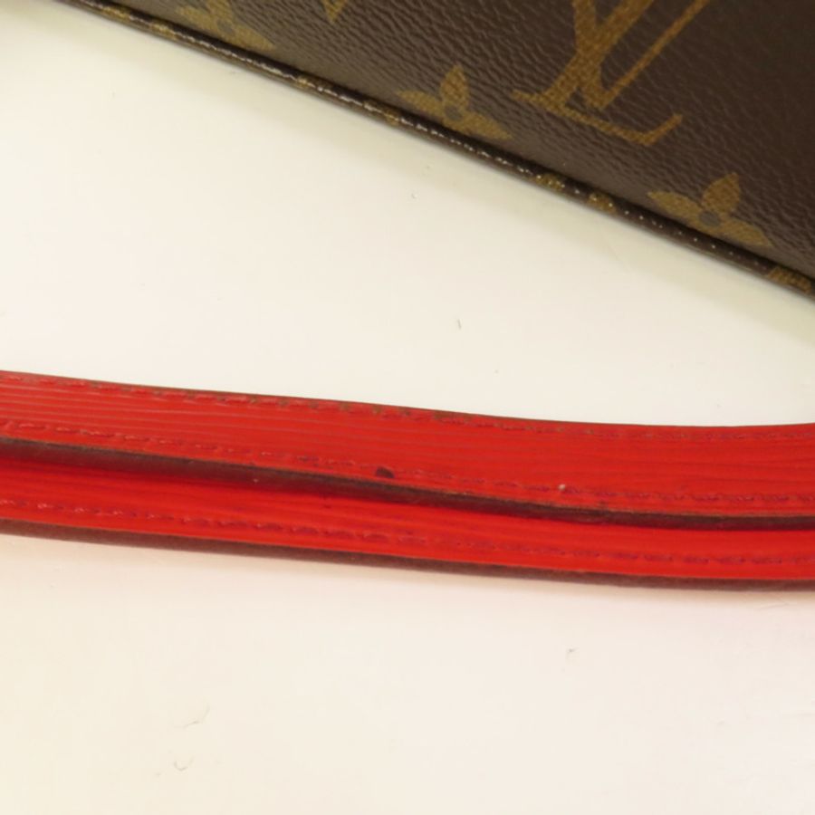 LOUIS VUITTON Monogram/Epi Saint Michel銀扣肩背袋-13