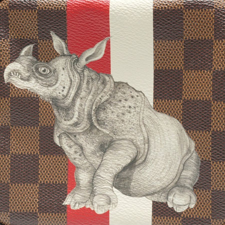 路易威登 2016 Damier Amazon Chapman 單肩包,棕色-7