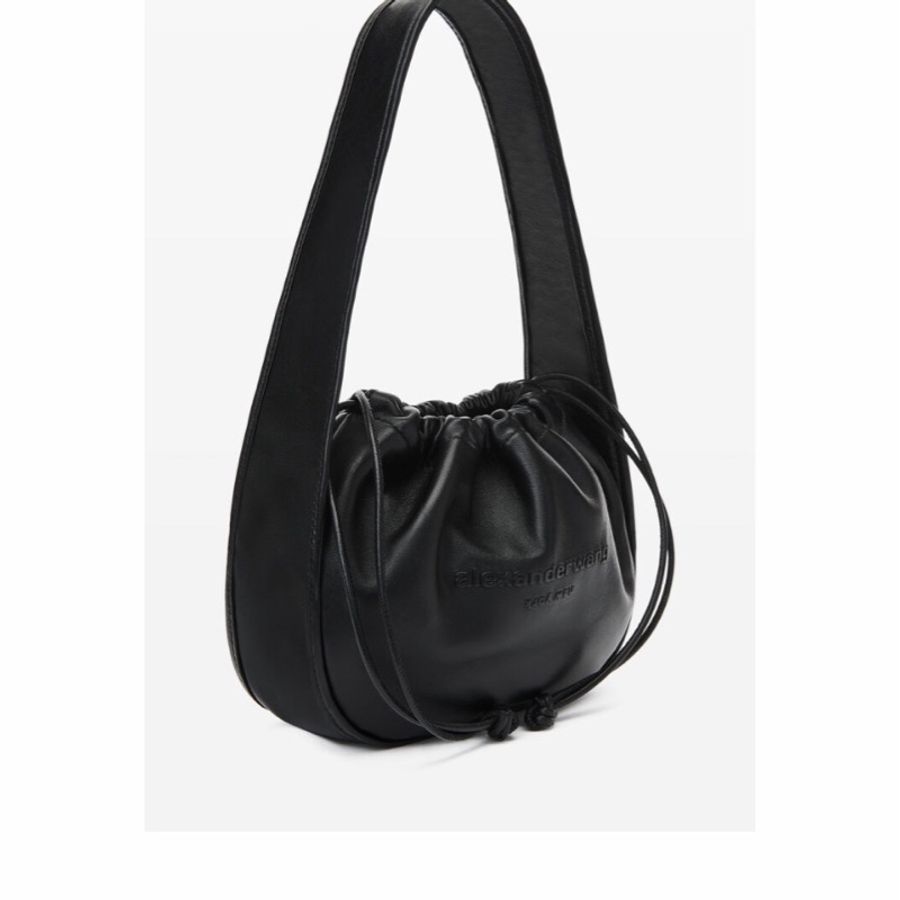 Alexander Wang 女士 徽標小號單肩包均碼碼小號、23 X 6 X 15 CM-1