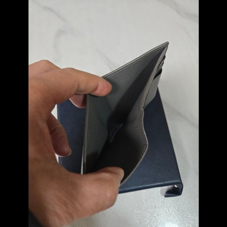 🎉本月降價特惠中🎉BALENCIAGA Cash Logo印花短夾-3