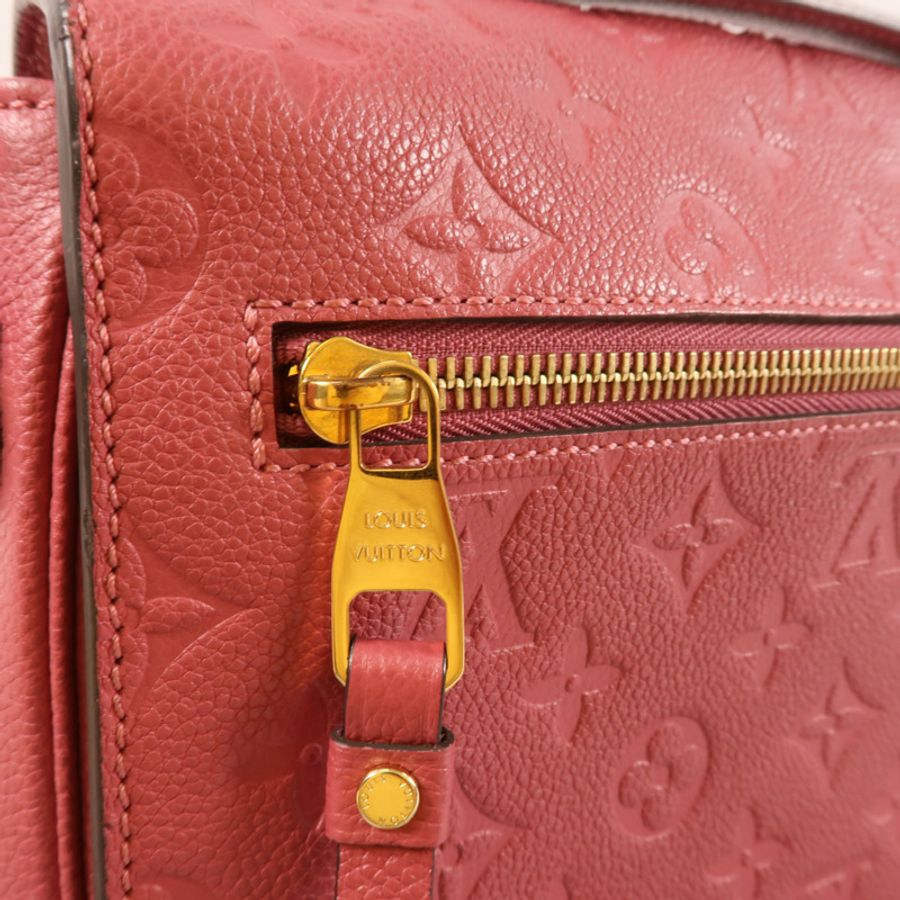 LOUIS VUITTON Monogram Empreinte Pochette Metis金扣手挽肩背兩用袋-14