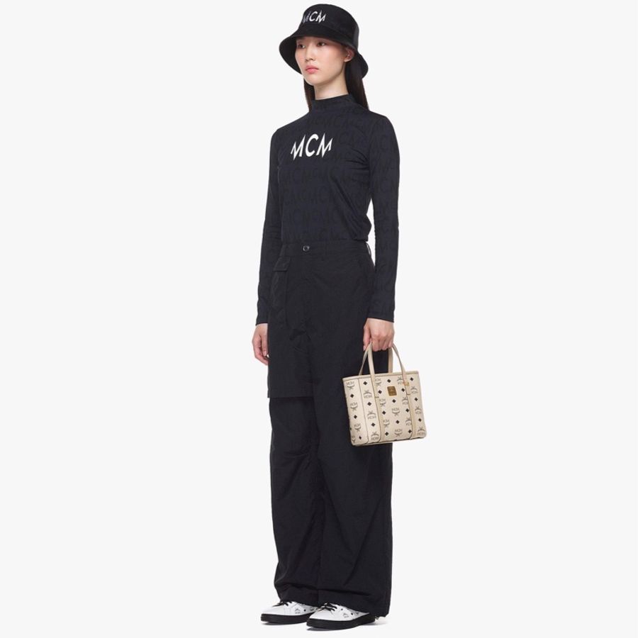 MCM 女士 迷你徽標字母單肩包均碼 通用碼18.5cm*9.5cm*19cm-4