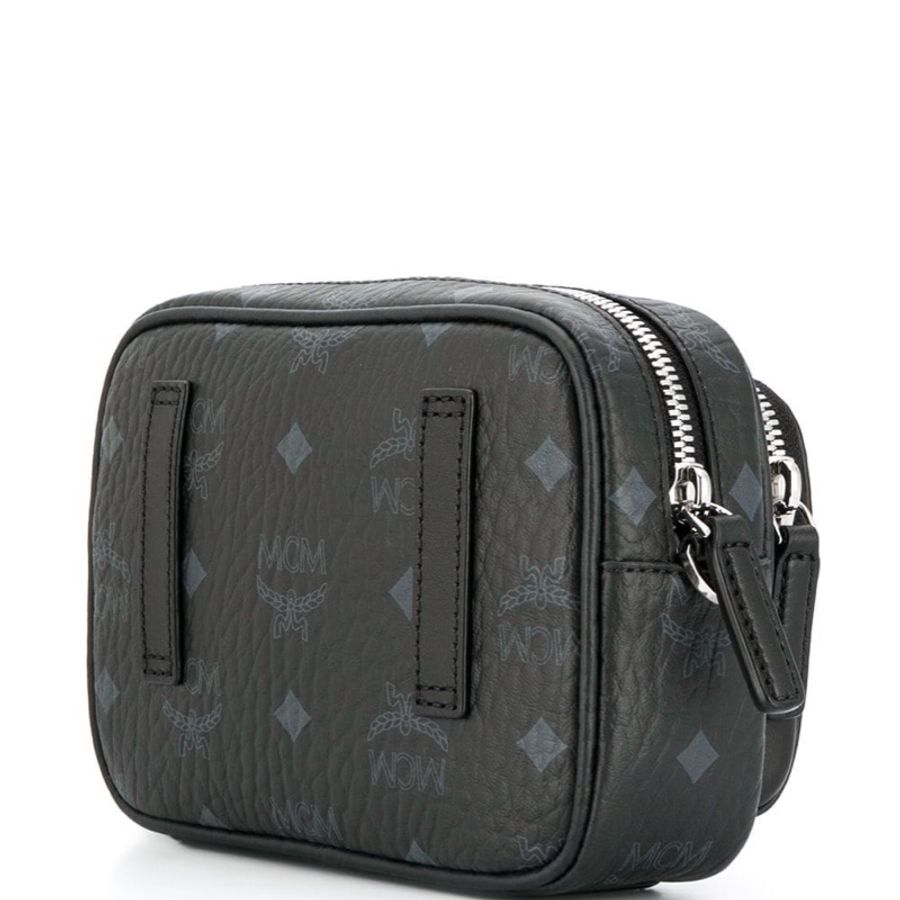 MCM 男女同款 Klassik logo印花斜挎包均碼碼17cm*5cm*12cm-5