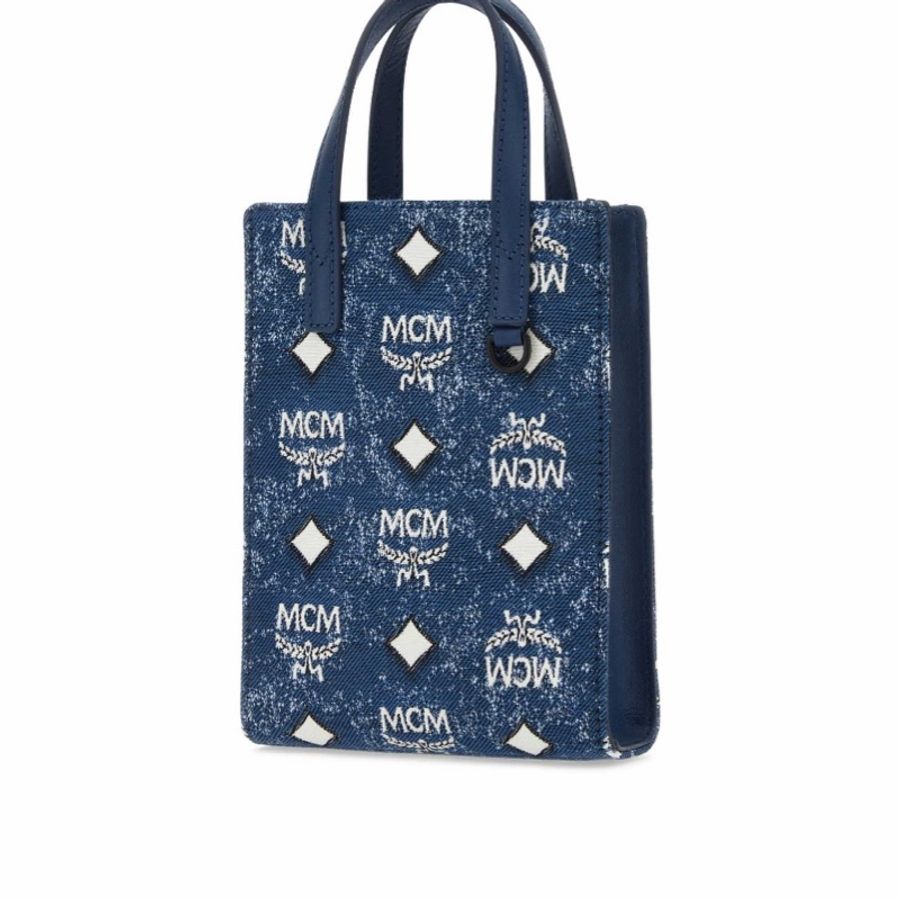 MCM 女士 徽標手提包均碼碼13.5cm*5cm*17cm-1