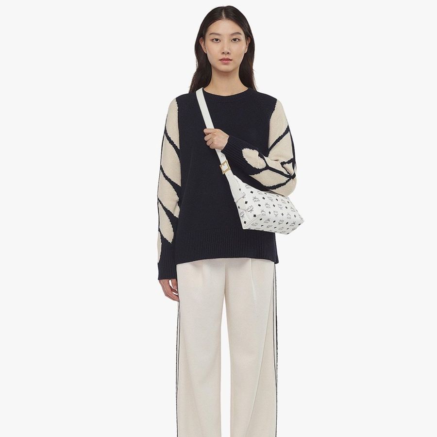 MCM 女士 徽標單肩包均碼 通用碼26cm*9.5cm*19cm-7
