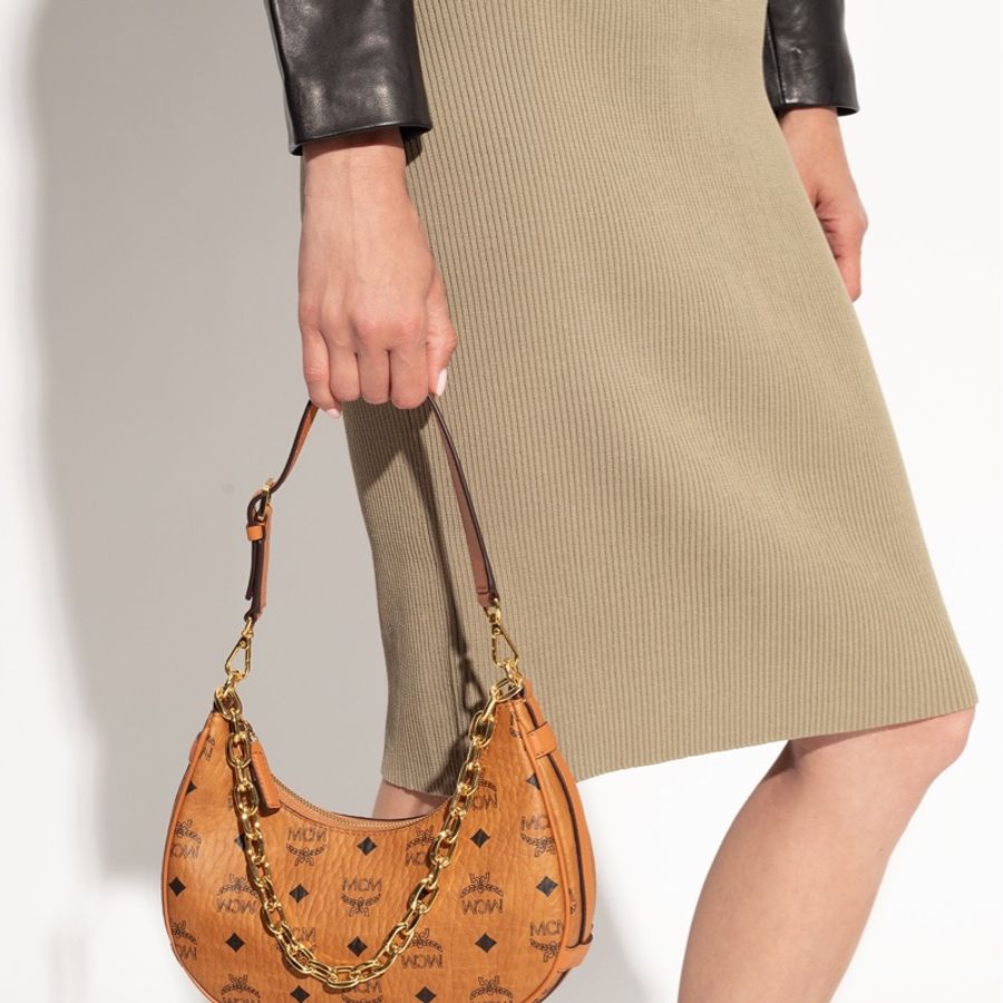 MCM 女士 徽標單肩包均碼碼24cm*6.5cm*19cm-5