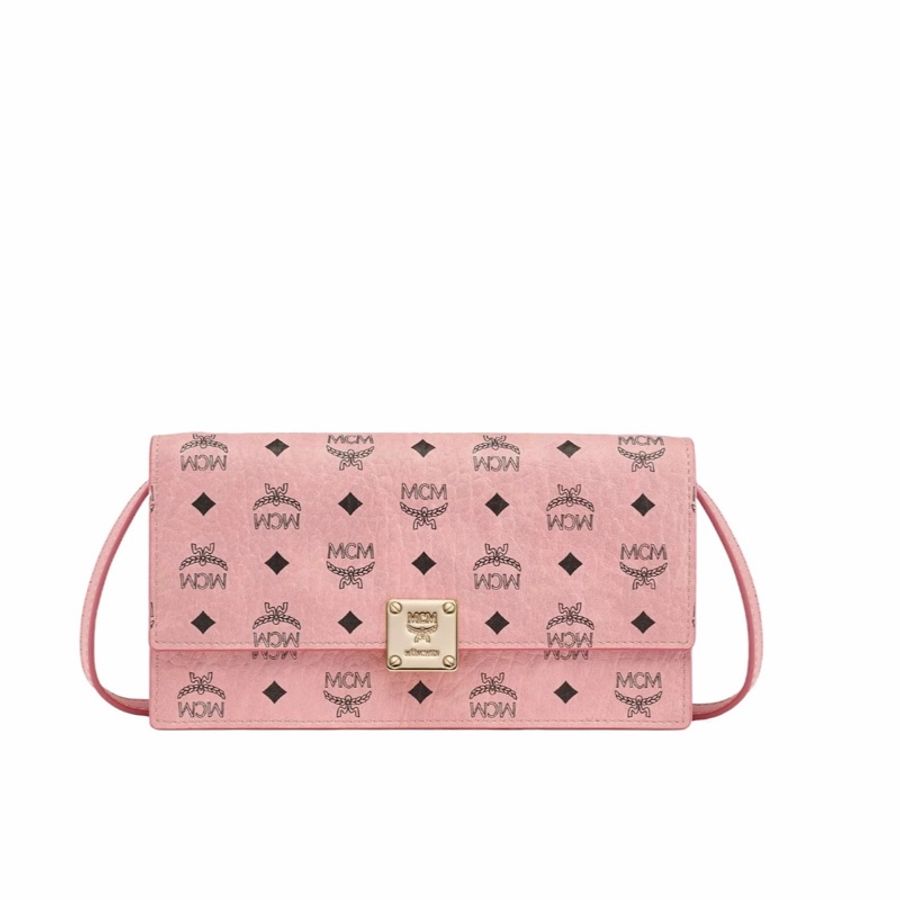 MCM 女士 Aren 大號斜挎錢包均碼碼19.5cm*3.5cm*10.5cm-0