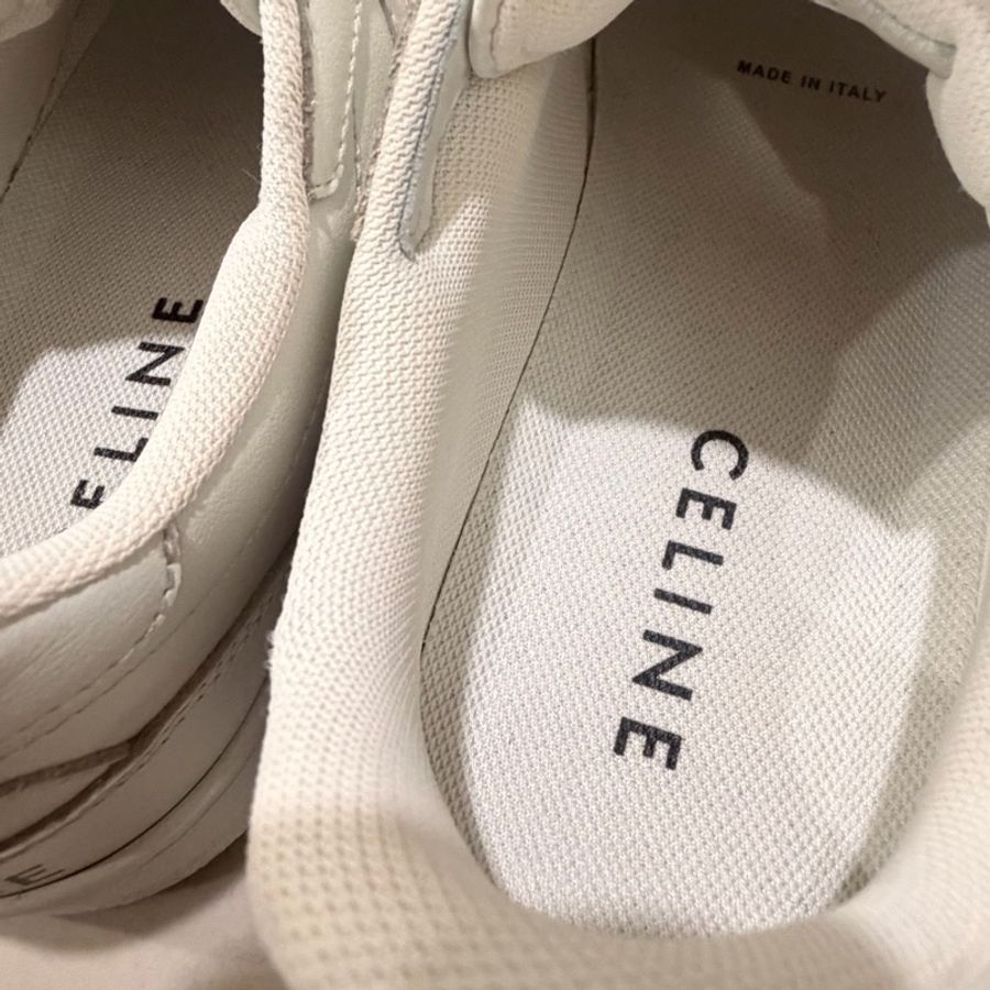 Celine凱旋門 logo 小白鞋-9