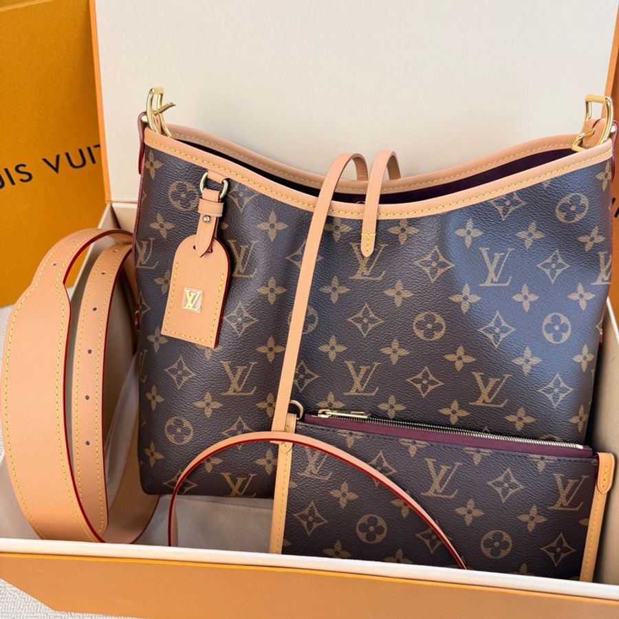 99.8新❤️ LV carryall小號老花-0