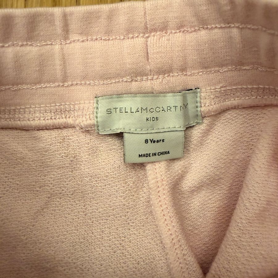 Stella McCartney Kids 冰棒圖案休閒棉褲|8Y|粉色|童趣印花長褲-10